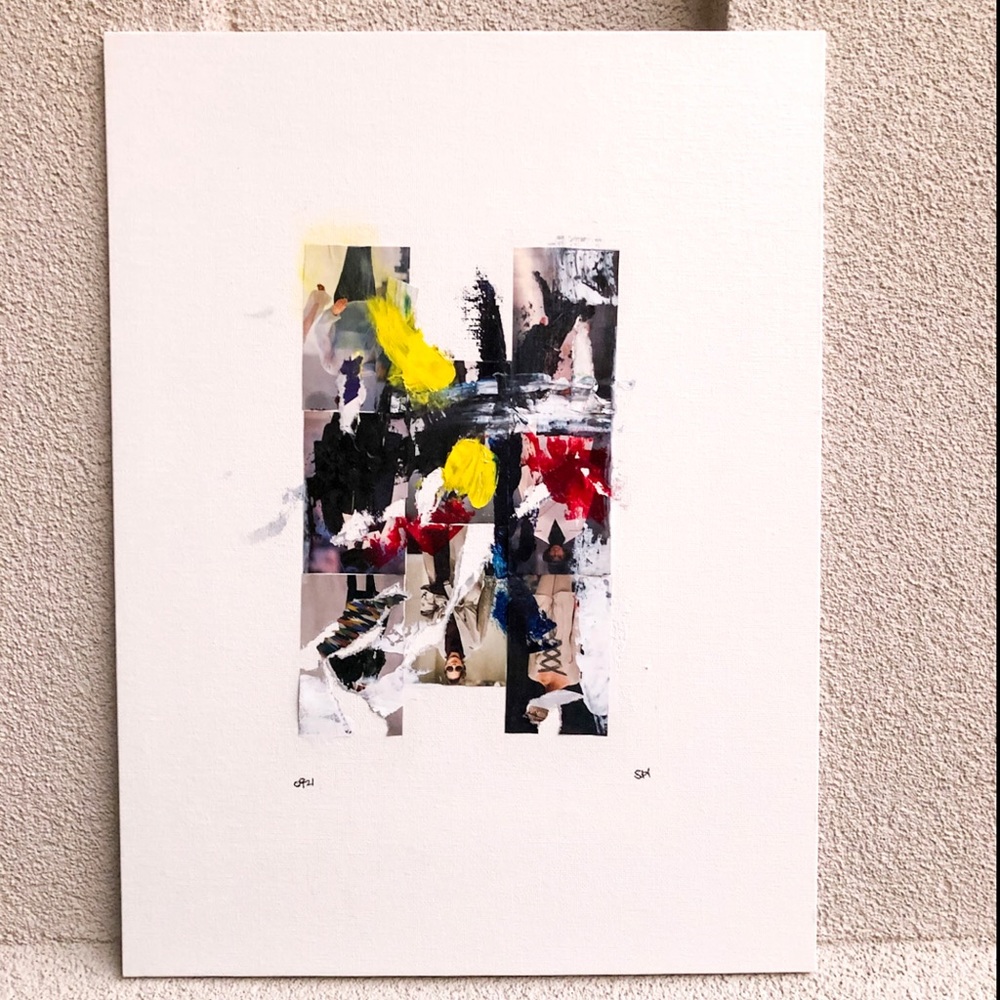 Original Mixed Media Art for Home Decor